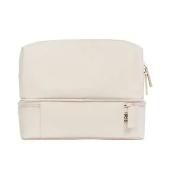 NWT BEIS The Cosmetic Organizer - Recycled Collection in BEIGE - Picture 2 of 8